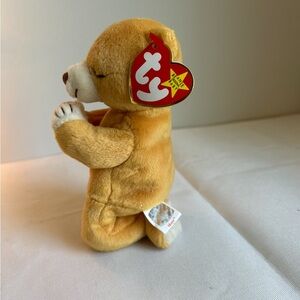 Hope Praying Bear 🐻Kneeling Bear Ty Beanie Baby🐻 Gift Kids Toy Collectables